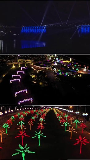 Experience the Enchanting Nights at #StatueOfUnity! Step into a mesmerizing world as Ektanagar illuminates with thousands of LEDs, casting a spellbinding glow. Witness the magical night attraction and let the brilliance of the statue captivate your senses. #NightGlow #IconicExperience #SoUDiaries #NightTourism | Statue of Unity
