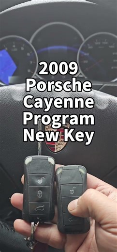 Toronto GTA. 2009 Porsche Cayenne key programming. #carkeyreplacement #carkey