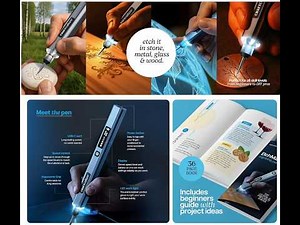 EtchMate Engraving Pen: Precision Meets Creativity for Metal, Wood, Glass & More