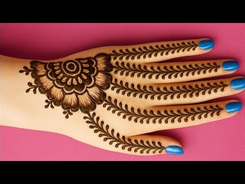 Latest Trendy Mehndi Designs 2025 | Must Try!
