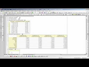 OriginLab® Origin 8.6: Hauptkomponentenanalyse (PCA)
