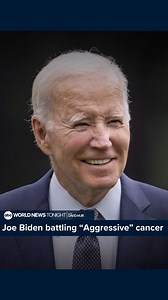 3.3K reactions · 11 shares | After revealing he’s been diagnosed with prostate cancer, former Pres. Biden shared a new photo with former first lady Jill Biden, writing, “Cancer touches us all.” @itsrachelscott reports as the president reviews his treatment options. | ABC World News Tonight with David Muir | Facebook