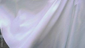 Young bride in wedding dress waving and throwing tail in a city. White luxury gown fashion for woman