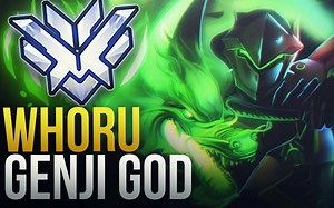 【守望先锋集锦】Whoru；Best of 'WHORU' Genji God