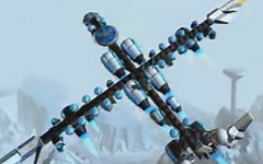 【Robocraft】長翼型飛行機