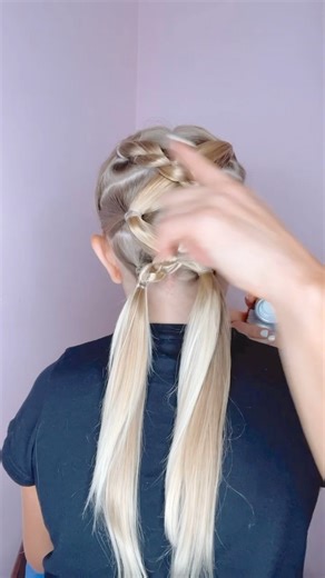 1.6M views · 3.5K reactions | CUTE SUMMER BRAIDED UPDO  Audrey and Victoria #hairtutorial #hairstyles #braidstyles | Mom Generations | Facebook