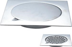 [Hot Item] Chrome Stainless Steel Square Pop up Drainer Bathroom Floor Drain