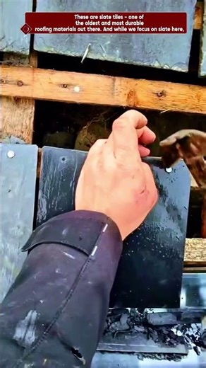 Slate Roof Tiles - Educational Short: Specifications, Installation Principles (Plus Connection