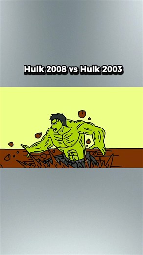 Strongest Hulk 2008 vs Hulk 2003 #2danimation #animation #hulk #hulk2008 #hulk2003