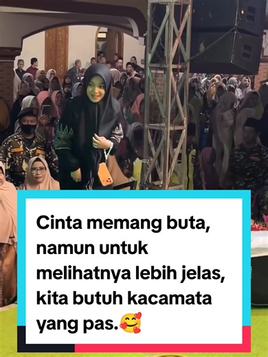 Cinta Buta dan Kacamata yang Pas