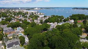 Aerial View Salem Historic City Center Stock Footage Video (100% Royalty-free) 1064879062 | Shutterstock