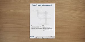 Year 7 Maths Crossword