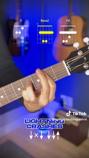 Lightning Crashes Live Guitar Tutorial for Beginners