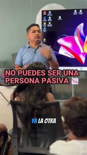 NO PUEDES SER UNA PERSONA PASIVA 📉