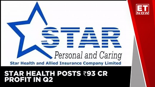 Star Health Posts ₹93 Cr Profit In Q2 | Anand Roy, Star Health and Allied Insurance | ET Now