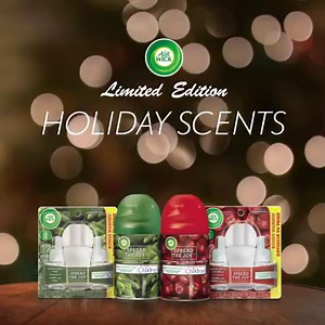 Spread the joy of the season in your home with Air Wick® Limited Edition Holiday fragrances. Buy now at https://goo.gl/gSdWz2 | Air Wick Canada