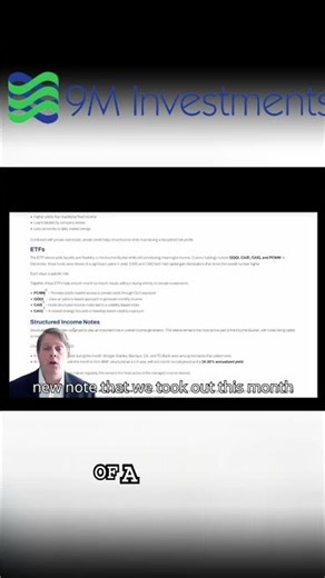 Structured Income Notes: Driving Yield in Portfolio Management #shorts