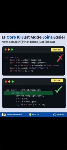 EF core 10 just made joins easier