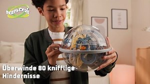 Perplexus – Star Wars, The Mandalorian, 3D-Kugellabyrinth mit 80 Hindernissen aus dem Star Wars Universum, mit Drehknopf, interaktives Spielzeug, für Kinder ab 8 Jahren, Fan-Artikel