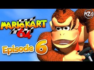 Mario Kart 64 Gameplay Walkthrough Part 6 - Donkey Kong! 100cc Flower Cup!