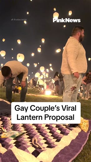 46K views · 1.7K reactions | This magical proposal between TikToker Ezekiel Cieslak and his partner Isaiah Griffith has us all in our feels 凉 What would your perfect proposal look like? | PinkNews | Facebook