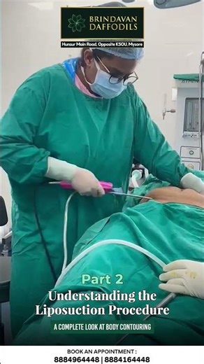 Watch Part 2 to understand the complete liposuction procedure and body contouring in detail.