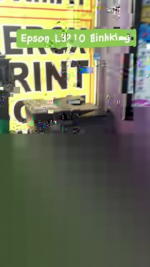 Epson L3210 scanner problem blinking light error #reels #reel | GJR Printer Repair