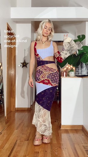 Upcycled clothes are the best clothes 🤭 #thriftflip #sewing #upcycledclothing