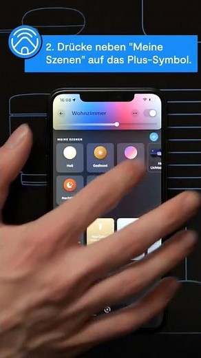 So easy erstellst Du eine Lichtszene in Deinem Philips Hue App. - tink QuickTips