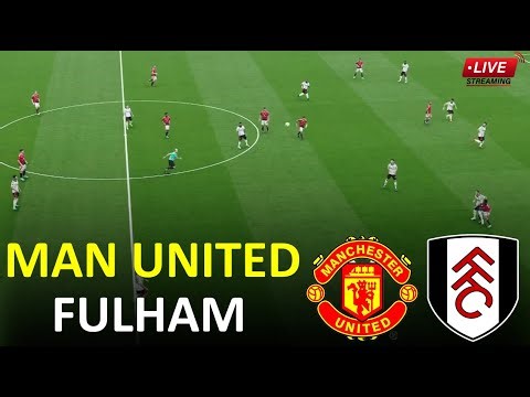 🔴Man United vs Fulham Live I English Premier League 2025/26 I Full Match I PES 21 Simulation