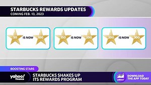 Starbucks shakes up rewards program in 2023