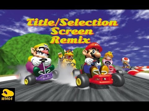 Title/Selection Screen - MK64 Remix