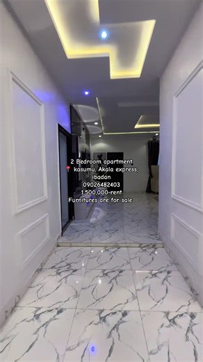 2 bedroom apartment 📍 Kasumu, Akala express, ibadan. 09026482403 1,500,000 annual rent Service charge is 280k All furnitures for sale (4,500,000) Refrigerator 2 ACs (1.5 and 1Hp) Sofa set Rechargeable fan Standing fan Generator 3.5kva 8 window Curtains (full set) 3 window blinds Center table TV with Dstv 2 bedframes 2 mattresses (6x6 and 4.5x6) Center rug 4 seat dining set Mirrors 12.5kg Gas cylinder Flower Vase 3 picture frames Stabilizer Blender #ibadan #2bedroomapartment #houseforrent #fyp #