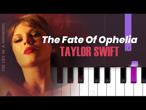 Taylor Swift - The Fate of Ophelia | Piano Tutorial