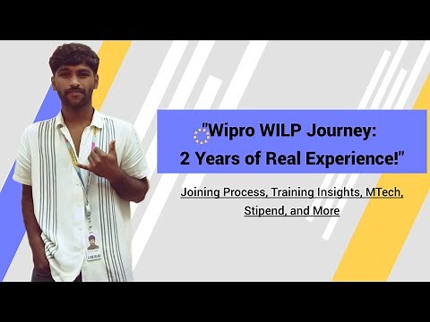 "My 2-Year Wipro WILP Journey: PostgreSQL DBA, Training, MTech, and Salary Breakdown"