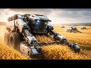 Next-level modern agricultural machinery – Robots harvest millions of tons