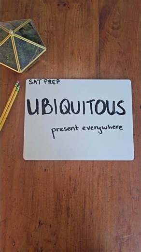 Ubiquitous Meaning ( SAT Word Explained Simply )