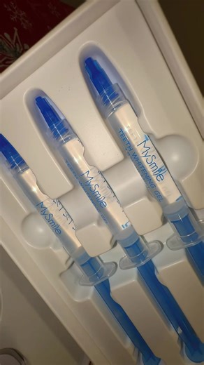 #teethwhiteningpen #teethwhiteningset #ledteethwhitening #tiktok #trend @MySmile_US no more expensive dentist visit at home dental GRADET whitening kit, easy gentle reliable 23 LED lights to get the perfect bright white smile great for travel. I am going to link it in the cart grab it 10 out of 10