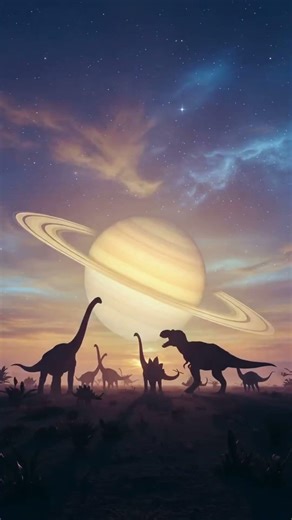 Saturn's Rings Formed During the Age of Dinosaurs - and they're already disappearing