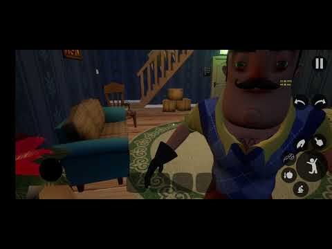 Прохождение игры Hello Neighbor Pre-alpha 1 на андроид и на иос лучший порт 👍🔥
