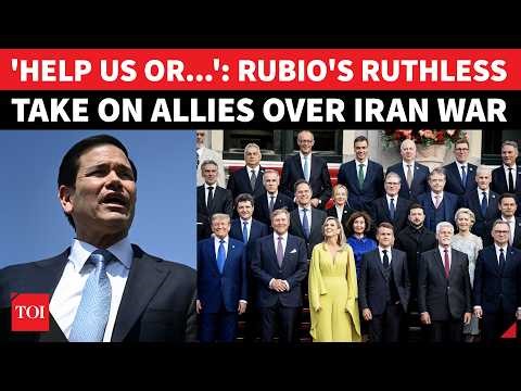 ‘Back US Or We’ll…’: Rubio Blasts NATO, Calls On Allies To Help Reopen Hormuz Amid Iran Blockade