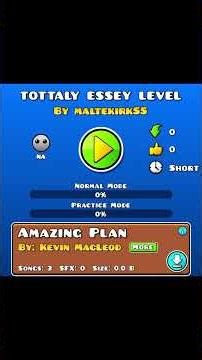 Playing levels in the recent tab until I die #geometrydash #gd #recenttab