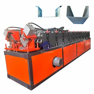 [Hot Item] Double Production Line Two Size C and U Channel Dry Wall Profile Roll Forming Machine Steel Frame & Purlin Machine