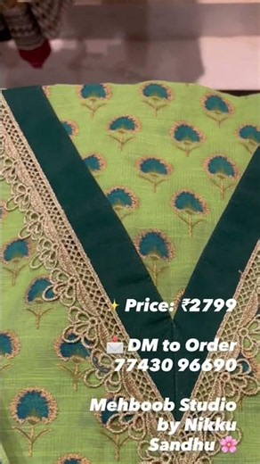 📩DM to Order📞 77430 96690Mehboob Studio by Nikku Sandhu