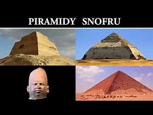 Faraon Snofru i 3 Niezwykłe Piramidy