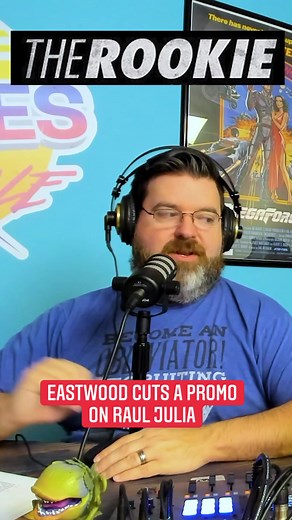 14K views · 369 reactions | Eastwood cuts a promo on Raul Julia and his reaction is hilarious #ClintEastwood #RaulJulia | Bad Movies Rule | Facebook