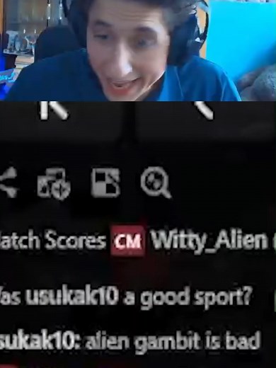 My Opponent said Alien Gambit is Bad then this happened 😱 #foryou #fyp #chess #chesstok #chesscom #viral #funny #boardgames #rage #aliengambit