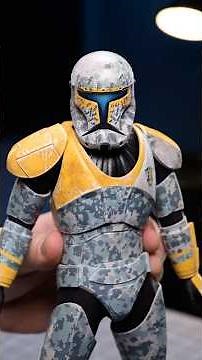 FIRST LOOK Hot Toys Clone Commando Gregor Star Wars Figure Unboxing