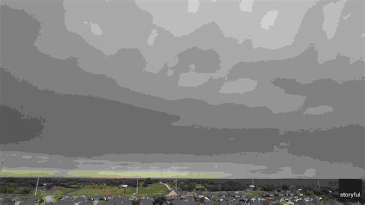 Ominous Clouds Roll in Over North Texas