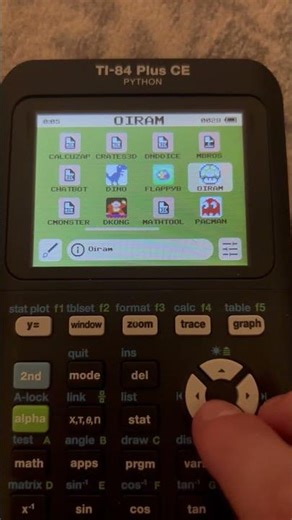 I Put Games on a School Calculator